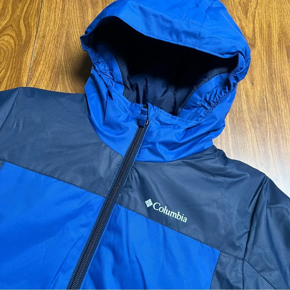 NWT Columbia Doug Firocious Blue Insulated Puffer Jacket size XS 6/7 Winter